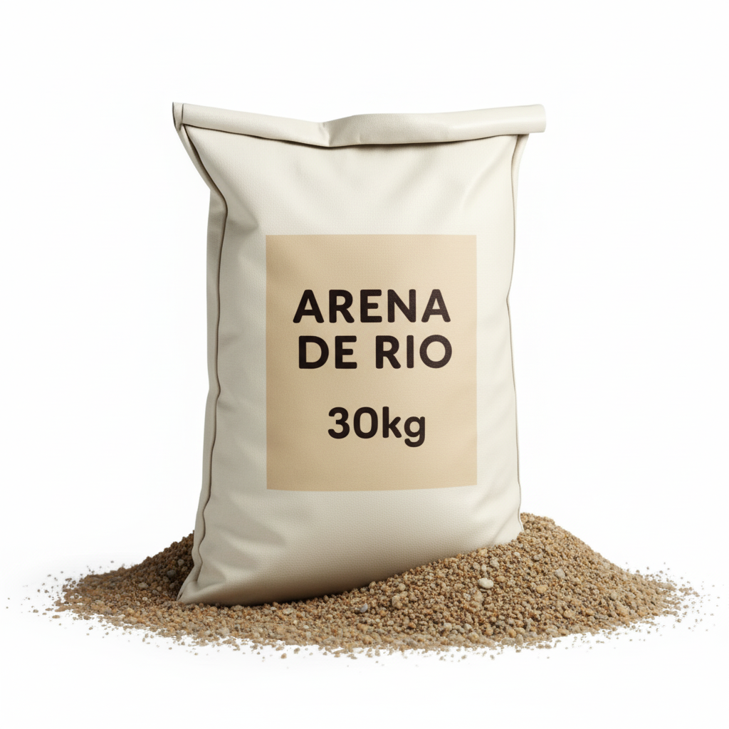 Arena de río
