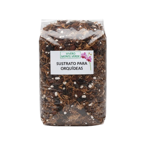 Sustrato de orquidea
